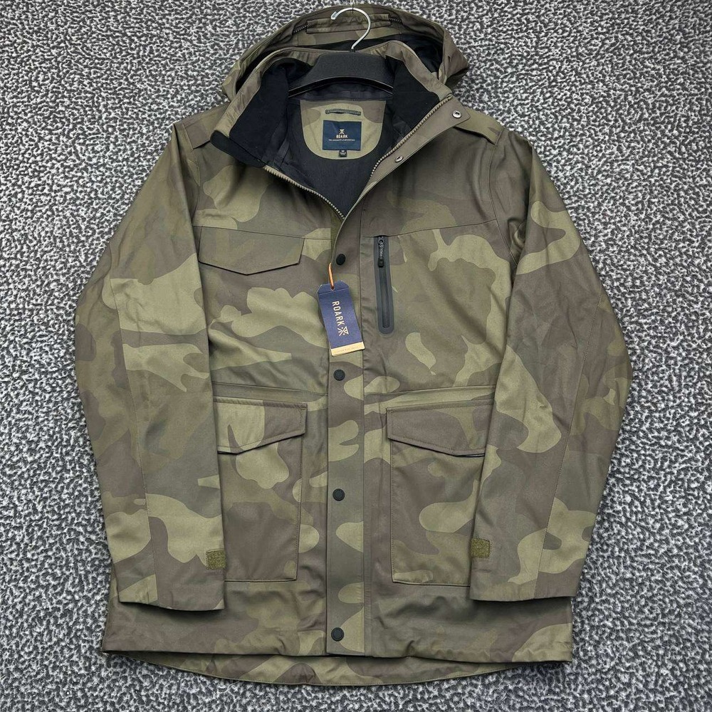 Roark‎ The Wolf Performance Jacket Men Medium Camouflage Long Sleeve New M